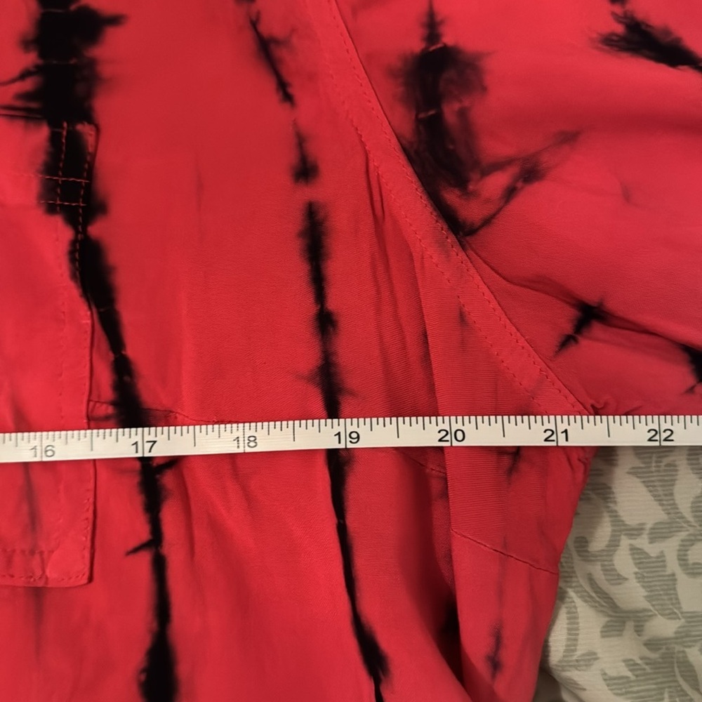Torrid Stylish Women's Tie-Dye Tunic top size 1(14/16) - Picture 7 of 10